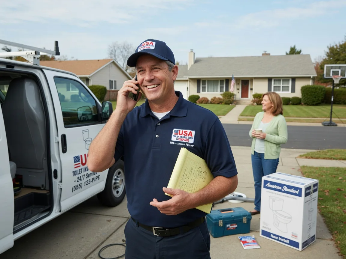 Toilet Installation Rio, WI FAQs